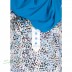 Womens long kurta - Printed | Multi colored | Georgette Womens long kurta - Printed | Multi colored | Georgette